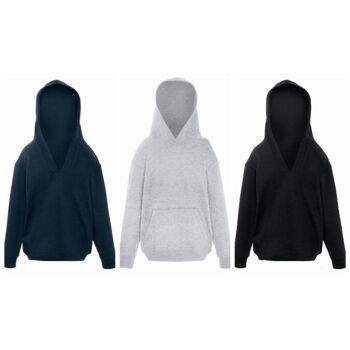 Fruit Of The Loom Kinder Uni Hoodie Pullover Kapuze Pulli Mix Restposten Restposten De