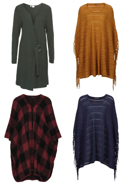 Damen Ponchos Strick Cardigan Pullover Herbst Mix Restposten Wintermode