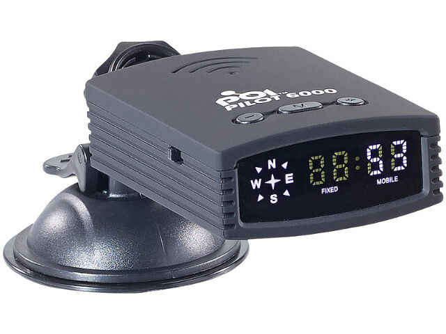 POI Pilot 6000 GPS Blitzer und Radarwarner Gefahren-Warner mit POI-Daten für Europa Radar Blitzer Blitzerwarner Radarwarner GPS Warner 