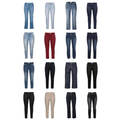 Damen Übergrößen Mode Plus Size Hosen Jeans Große Größen Restposten Mix