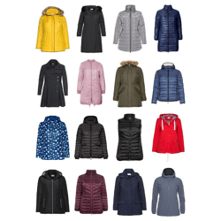 Damen Übergrößen Mode Plus Size Jacken Blazer Mantel Große Größen Restposten Mix