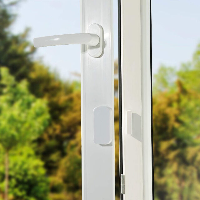 VisorTech Solar-Funk-Alarmalage XMD-4400.Easy 110dB 5-tlg Starter-Set mit Sensoren Alarm Sirene Sensoren Sicherheit Einbruchschutz Diebstahl