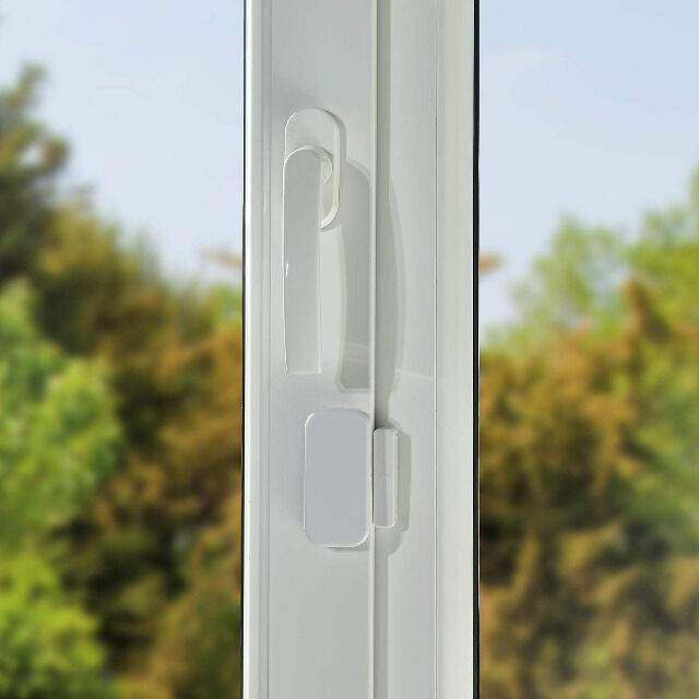 VisorTech Solar-Funk-Alarmalage XMD-4400.Easy 110dB 5-tlg Starter-Set mit Sensoren Alarm Sirene Sensoren Sicherheit Einbruchschutz Diebstahl