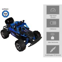 Stossdämpfer, LED Beleuchtung Remote Control Modellbau Auto Truck Monstertruck Baja Spielzeug Geschenk Fahrspaß Geländewagen Fahrwerk Federn