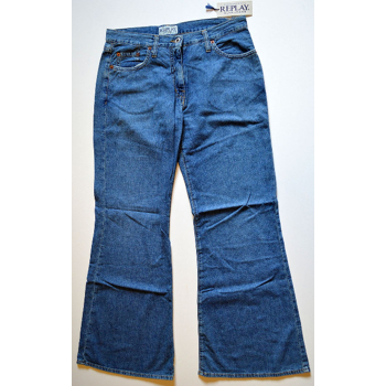 Replay Sommer Jeans Hose Replay blue Jeans Marken Jeans Hosen 29061417  (15581931)