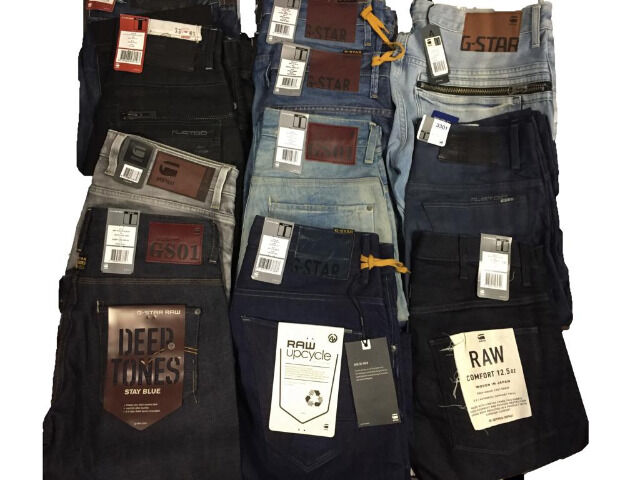 G-Star Jeans Herren Marken Hosen Markenjeans Mix Restposten Großhandel