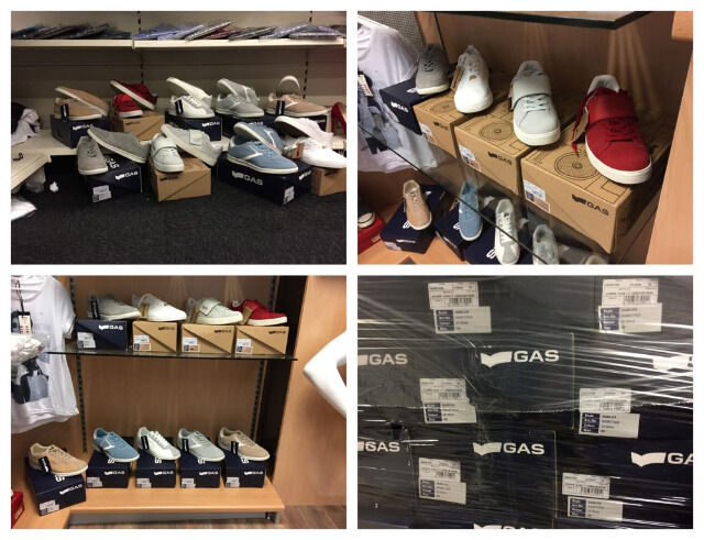 GAS Lederschuhe Herren Marken Schuhe Leder Sneaker Restposten Großhandel