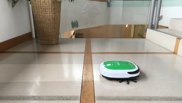 Beper Staubsauger Roboter 50.600 mit ABS Gehäuse Anti-Absturzfunktion Roboter Sauger Robosauger Staubsaugerroboter Wischtücher Wischen Boden