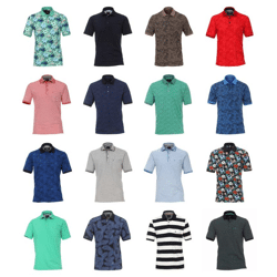Herren Marken Polos Oberteile Tops Shirts Kurzarm Mix Sommer Polo Mode