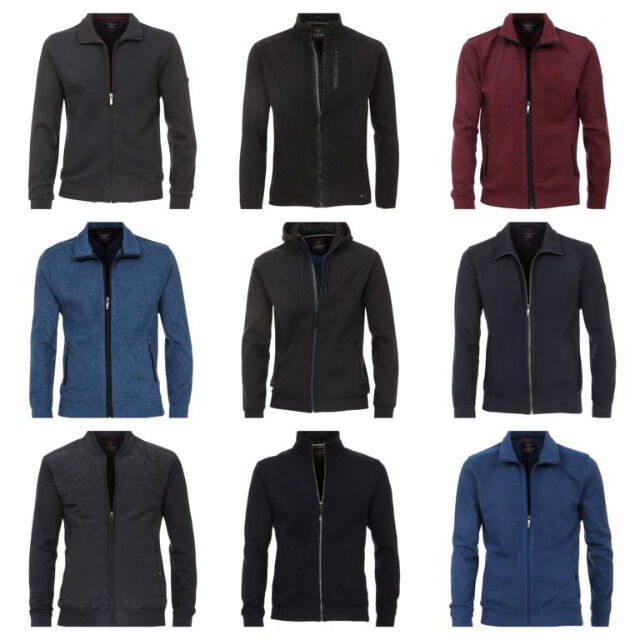 Herren Marken Strickjacken Zipper Sweatjacken Mix Winter Jacke