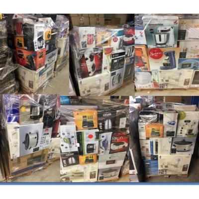 Haushaltsware Mischpalette Palettenware Mixpaletten Elektro Haushaltsgeräte A, B, C Ware