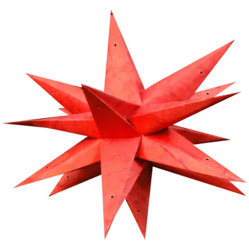 Weihnachtsstern 60cm 3d Papier Stern Weihnachtsdeko Rio De Janeiro