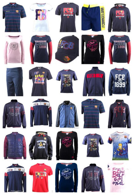FC Barcelona Fan-Bekleidung Sportbekleidung Fussball Kleidung Mix Restposten Sport