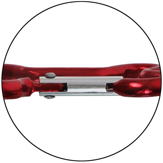 Material-Karabiner Aluminium Karabinerhaken Schlüsselanhänger