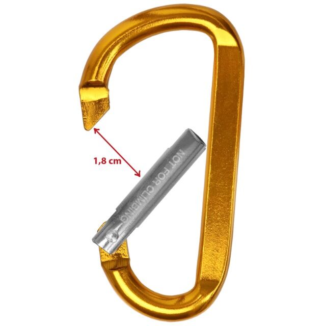 Material Karabiner Aluminium Karabinerhaken Schlüsselanhänger Haken