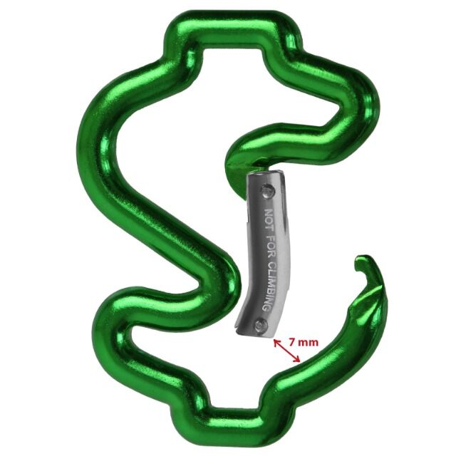 Material Karabiner Aluminium Karabinerhaken Schlüsselanhänger Haken