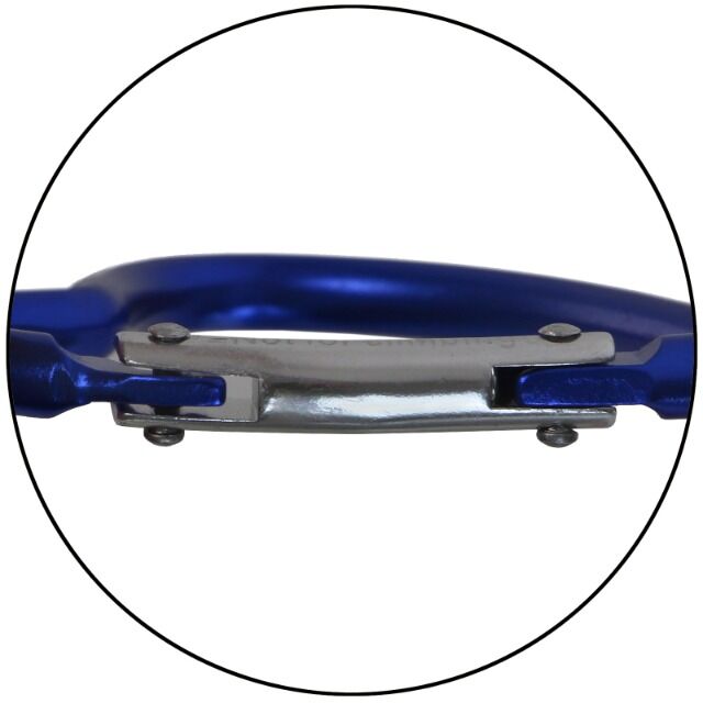 Material-Karabiner Herz Aluminium Karabinerhaken Schlüsselanhänger Karabiner