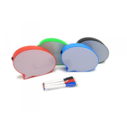 Sprechblase LED Leuchtschild zum Beschreiben | Batteriebetrieben