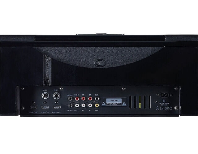 Auvisio 6-Kanal-3D-Soundbar 5.1-Surround-Sound Bluetooth 4.0, HDMI, 250 Watt, Lautsprecher Bar Soundbox Musikbox Dolby Heimkino