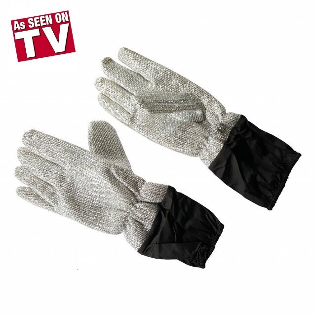 Spülhandschuhe integrierter Schwamm Haushalt Geschirr etc. 