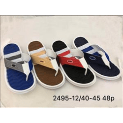 Men's bathing beach slippers slip-on shoes size 40-45