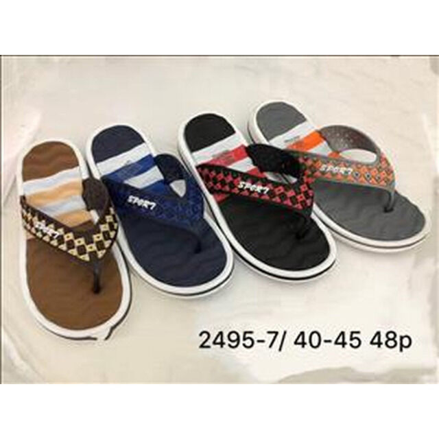 Herren Bade Strand Schlappen Slipper Schuhe Gr. 40-45