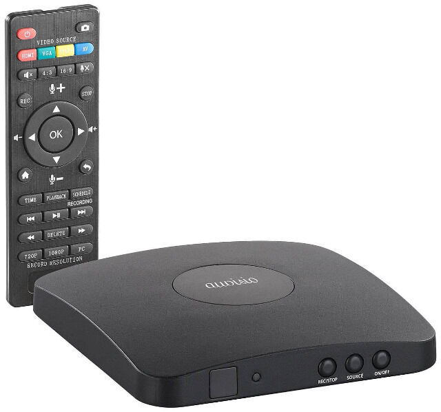 Auvisio Game Capture V5 HDMI-Video-Rekorder mit Media-Player, Full-HD-Aufnahme auf USB & PC