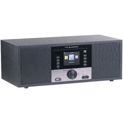 VR-Radio IRS-700 WLAN Internetradio mit CD-Player, Stereo, DAB+/FM, Farbdisplay, Wecker, 32 W