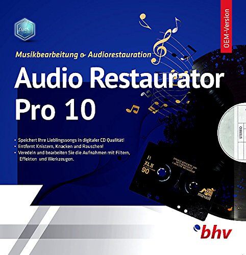 Q-Sonic UPL-855.MP3 Plattenspieler und Digitalisierer Schallplatten- und MC+ Audio Restaurator Pro 10 MP3 umwandeln Gratis CD