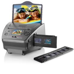 Somikon SD-1400 3in1-Dia Foto und Negativ-Scanner Fotoscanner mit 14-MP-Sensor konvertierer digitalisieren Digitalisierer Umwandler