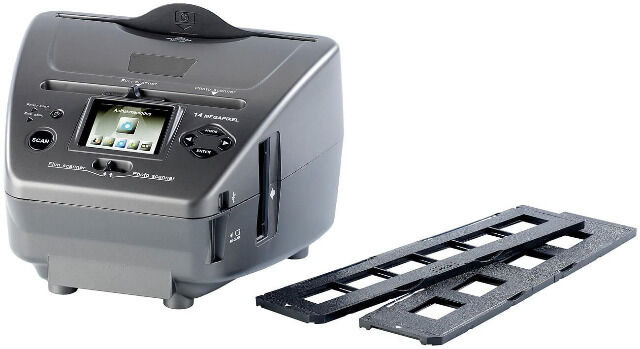 Somikon SD-1400 3in1-Dia Foto und Negativ-Scanner Fotoscanner mit 14-MP-Sensor konvertierer digitalisieren Digitalisierer Umwandler