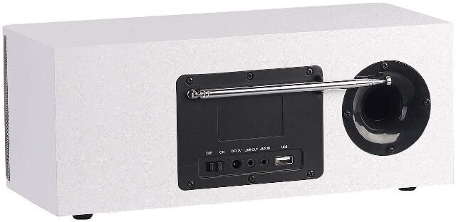 VR-Radio IRS-670 DAB+ Internetradio weiß, Stereo, FM, Bluetooth & Wecker, 32 Watt, Radiowecker