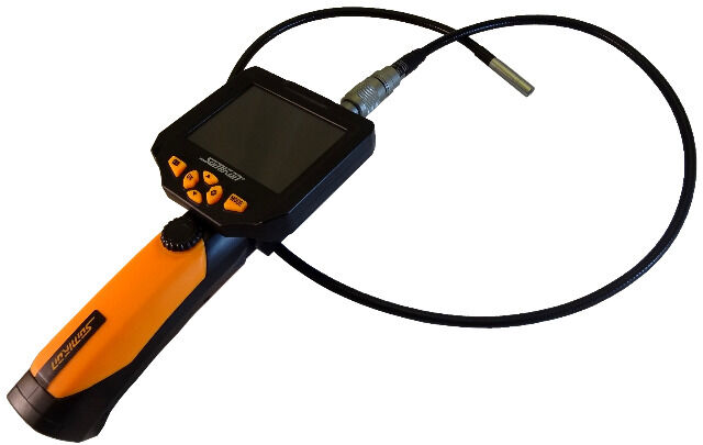 Somikon HD Endoskopkamera mit 3 Meter Schwanenhals EC-200.hd, 8,2 mit Monitor & Aufnahme wasserdichtes, led, aufnahme, pc, usb