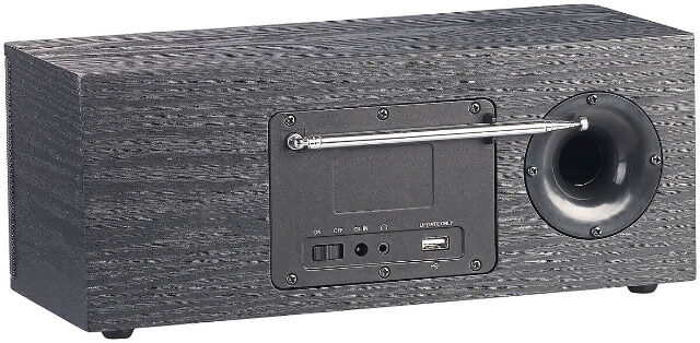 VR-Radio IRS-670 DAB+ Internetradio Schwarz Stereo, FM, Bluetooth & Wecker, 32 Watt Box Streamingradio Streaming Radio Internet Bildschirm