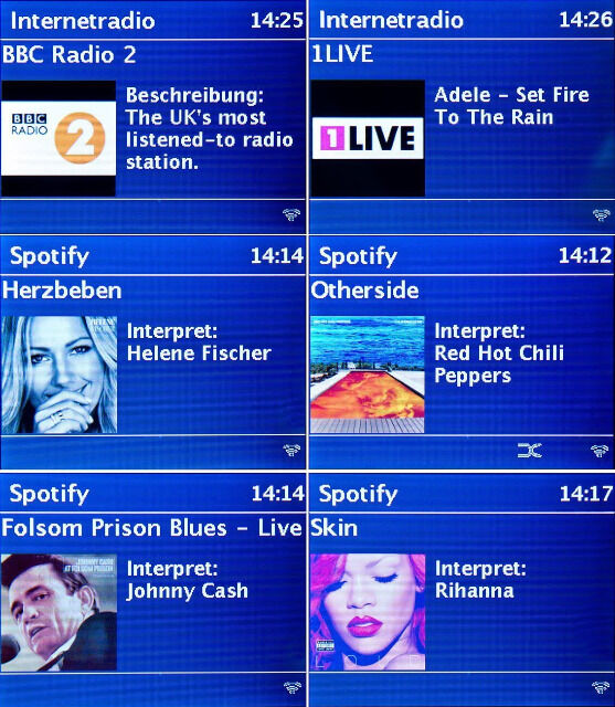 VR-Radio IRS-690.Hifi WLAN-HiFi-Tuner mit Internetradio, DAB + , UKW, Streaming Hifi Streamingradio Internet Bildschirm Lautsprecher Wecker
