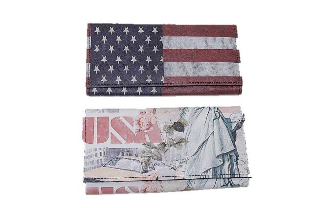 Damen Börse Geldbörse Portemonnaie Portmonee Geldbeutel Geldtasche PU