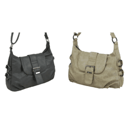 Ladies Handbag Shoulder Bag Shoulder Bag PU Bag Black Stone