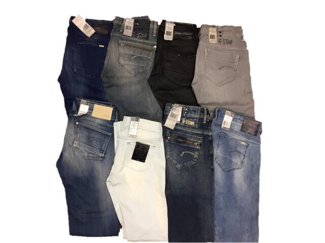 G-Star Jeans Ladies Brand Pants Brand Jeans Mix Remaining Stock Fashion