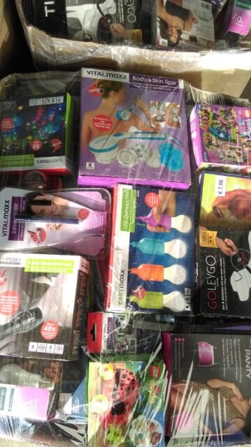 DISCOUNTER RESTPOSTEN  WARE MIXPOSTEN MISCHPALETTEN MULTIMEDIA, WERKZEUG, ELEKTROGERÄTE, NEUWARE 2019 A, B WARE (EXPORT)