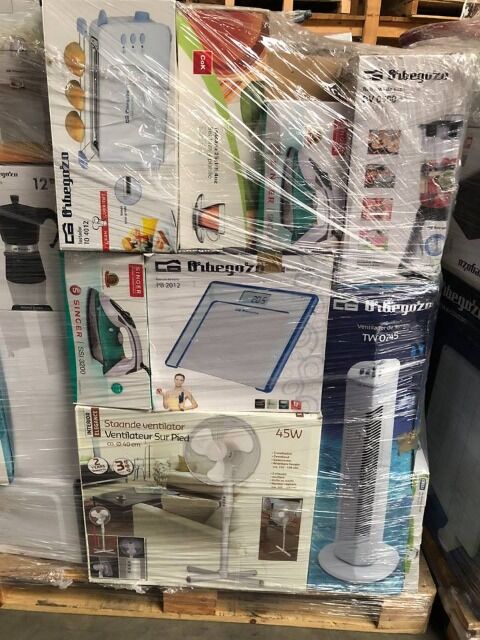 Haushaltsartikel A, B, C, Ware Palette Elektrogeräte Küchenkleingeräte 