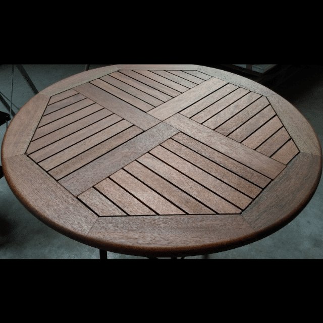 Tischplatte Wetterfest Gastronomie Bistrotische Gartentische für Export