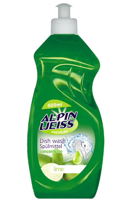 Geschirrspülmittel, Spülmittel ALPINWEISS 500ml, Dishwashing liquid
