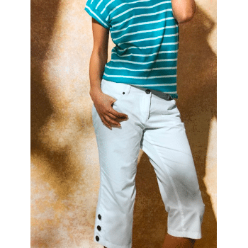 Damen Sommer Hose 3 4 1567 Restposten De