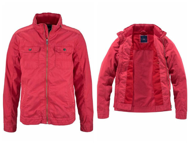Herren Rhode Island Jacke rot Herrenjacke Restposten