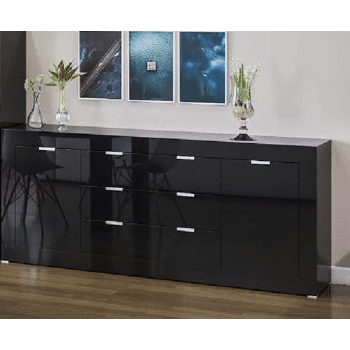 Sideboard Kommode Cubica Schwarz Hochglanz 200cm 15687079 Restposten De 160x40x84 (lxbxh) kann jederzeit besichtigt werden. sideboard kommode cubica schwarz hochglanz 200cm