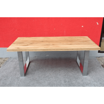 Esstisch Massivholz + Metall Gestell 200x100cm (15691039 ...