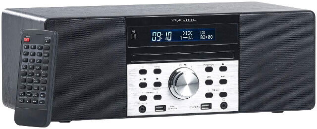 VR-Radio DOR-600 Digitalradio mit DAB+, FM, Bluetooth, CD, USB, 60 W, Lautsprecher, Musikbox, Mp3, CD-Player, Radio