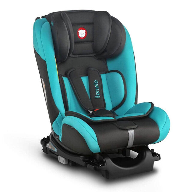 Lionelo Sander Kindersitz Autositz türkis ISOFIX 0-36 kg Drehsitz Reboarder