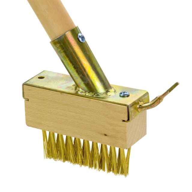 Fugenbürste mit Metalldorn und Stiel