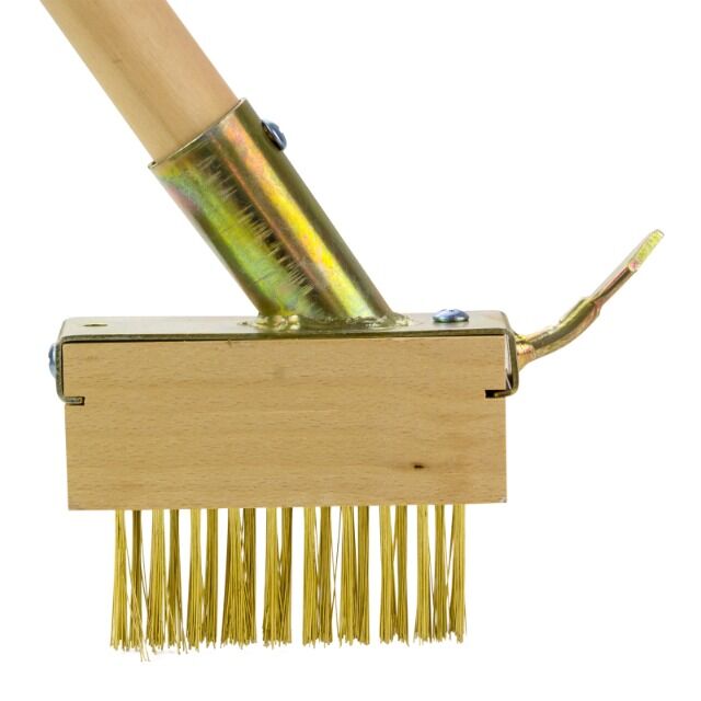 Fugenbürste mit Metalldorn und Stiel